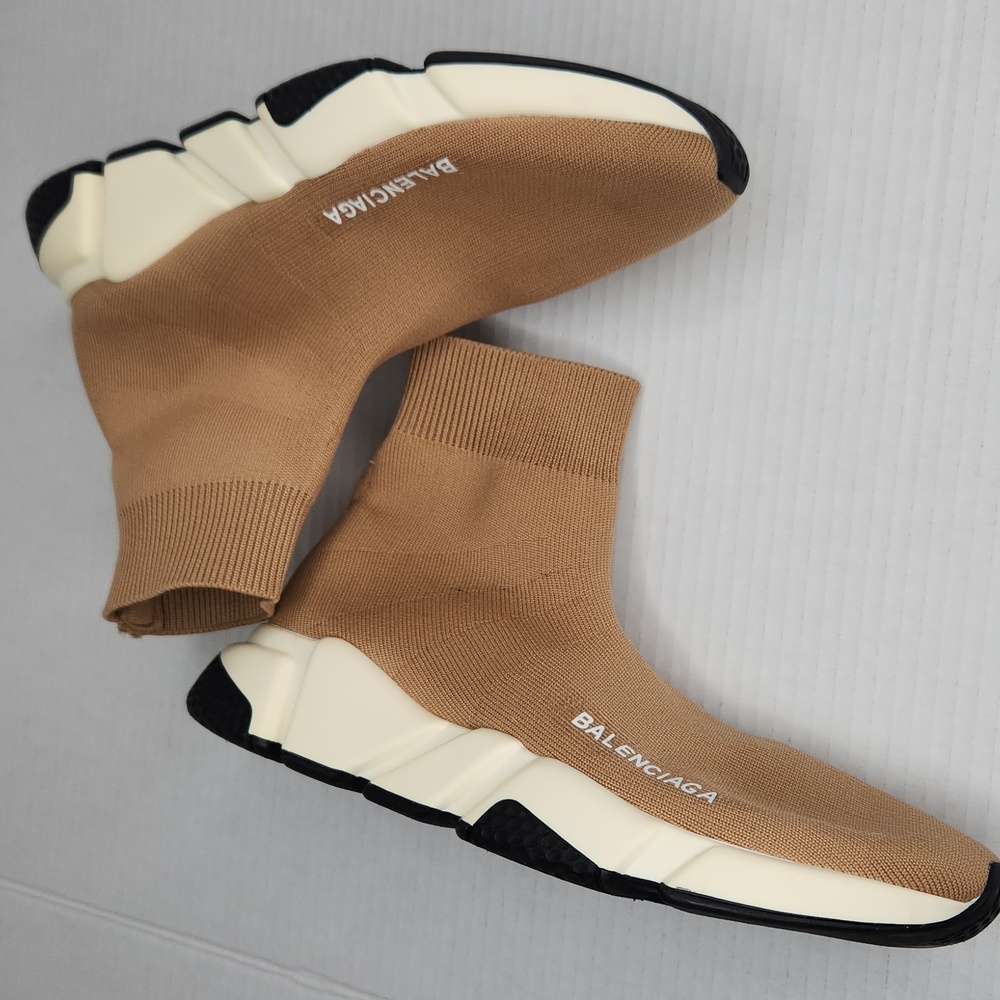 Balenciaga Speed logo-print Sock Sneakers, Size 41 - Picture 3 of 10